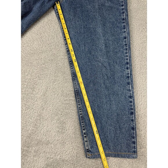 VTG Levis 550 Jeans Mens 34x30 Blue Relaxed Fit Tapered Leg Denim USA 90s READs - Picture 10 of 11